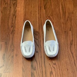 Women's White Loafers